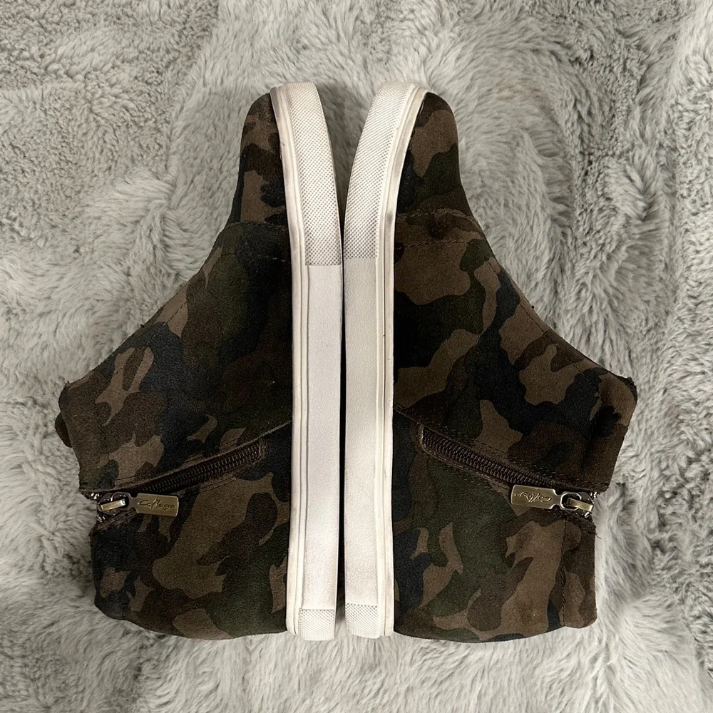 Aqua College Glady Hidden Wedge Sneakers Camo Waterproof | Women’s 8.5 🔥 - Picture 6 of 9